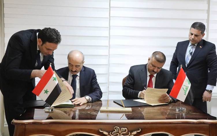 Irak ile Suriye güvenlik anlaşması imzaladı