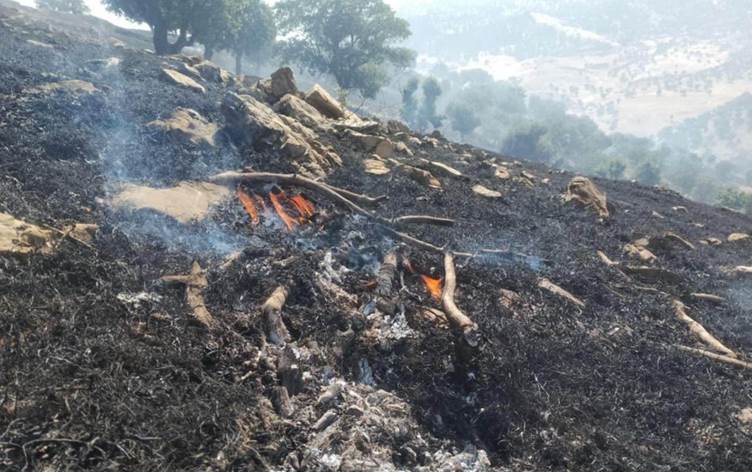 Süleymaniye’de bir köy SÍHA’larla bombalandı