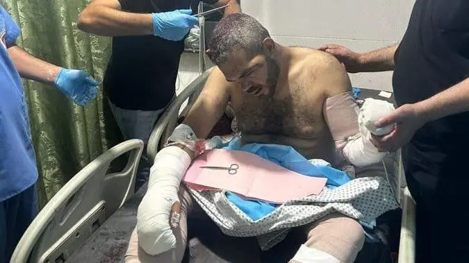 Gazze’de Hamas karşıtı Filistinli eylemci maskeli grup tarafından dövüldü