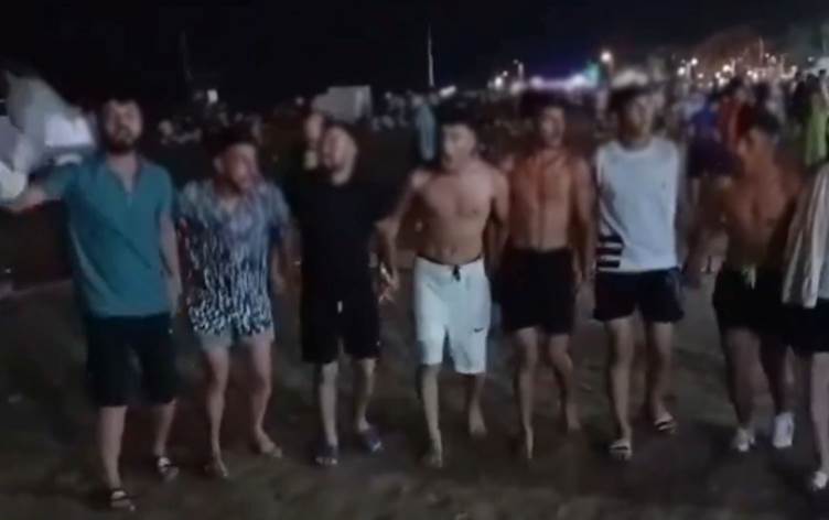 Halay eşliğinde ‘Bijî Serok Apo’ sloganı atıldığı gerekçesiyle 9 kişi gözaltına alındı