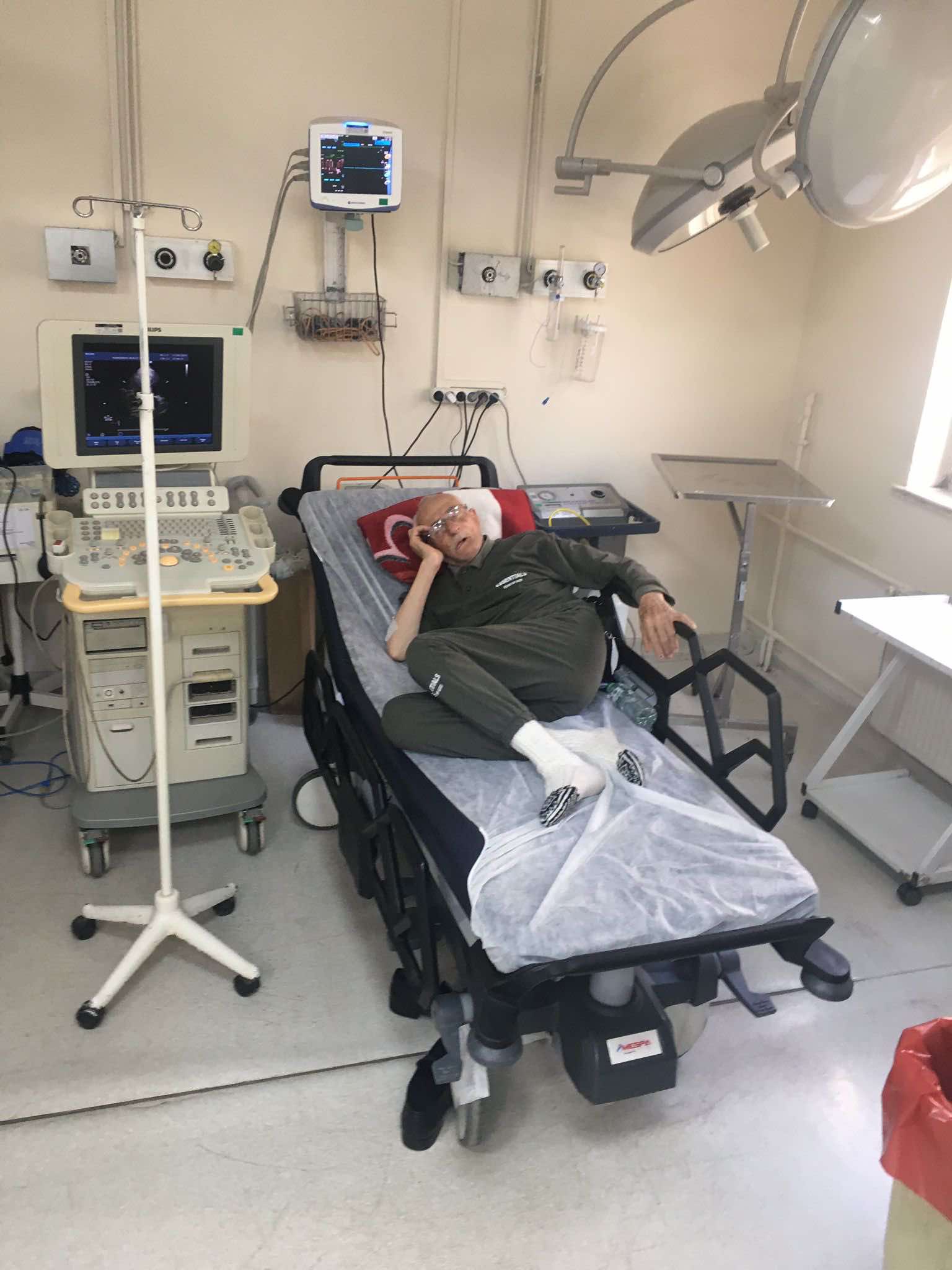 75 yaşındaki hasta Süleyman Mavi cezaevine gönderildi