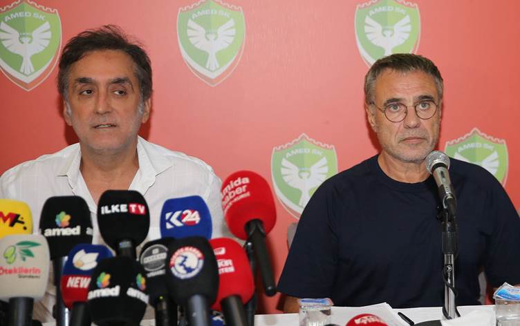 Amedspor basın karşısına çıktı, hedefini belirledi ve taraftardan sabır istedi