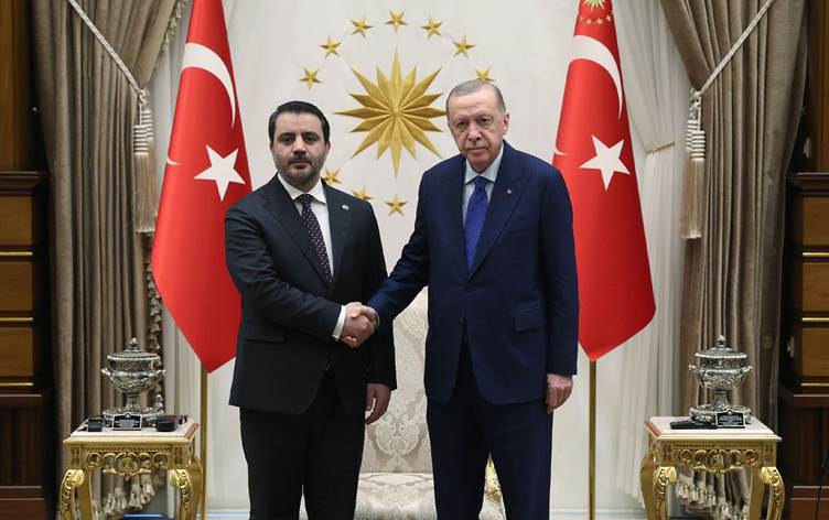 Erdoğan, Suriye Dişileri Bakanı’nı kabul etti