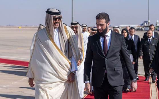 Katar Emiri Şam’da
