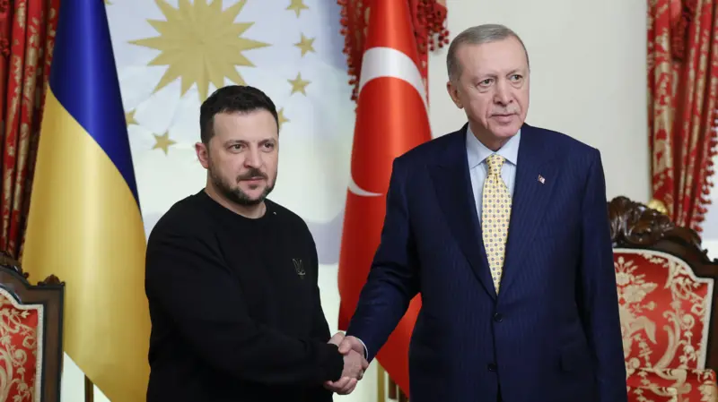 Zelenskiy Ankara’da, Erdoğan’la görüşecek