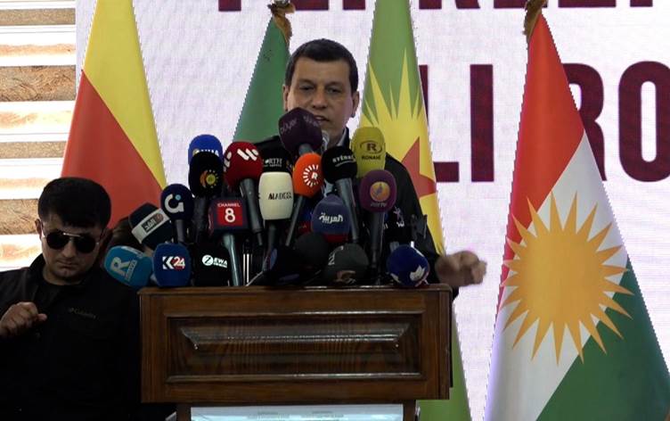 Mazlum Abdi açılış konuşmasında: Ulusal Konferans’ın Rojava’nın birliğini sağlayacağına inanıyorum