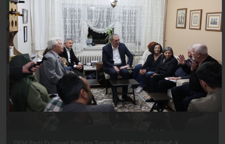 DEM Parti Eş başkanlarla ev ziyaretlerine başladı
