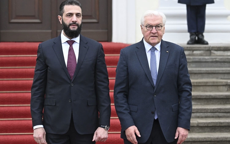 Ahmed Şara, Almanya’da temaslarda bulunuyor