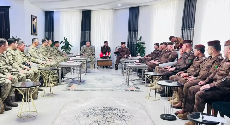 Türk ve Iraklı komutanlardan Zaho’da güvenlik zirvesi
