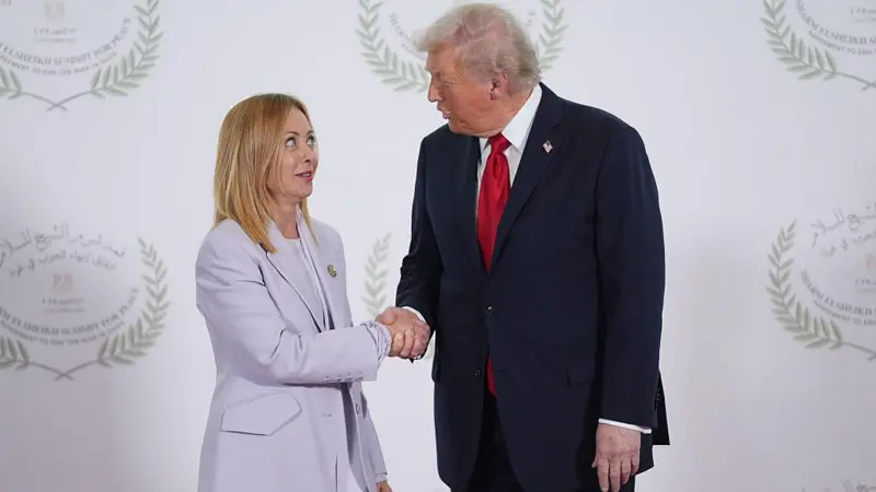 Trump’ın ‘Meloni bana fotoğraf için yalvardı’ sözü kriz çıkardı
