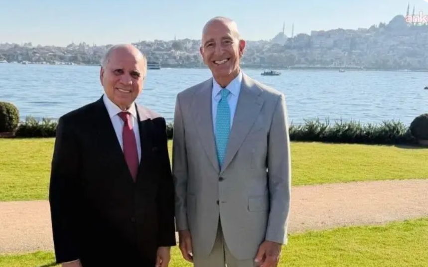Tom Barrack, Irak Dışişleri Bakanı Hüseyin ile İstanbul’da görüştü